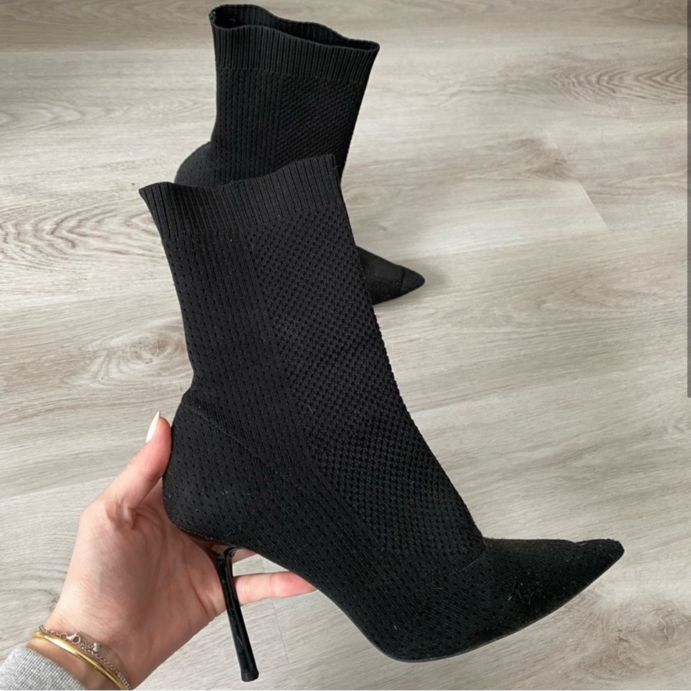 Zara Heel Sock Boot